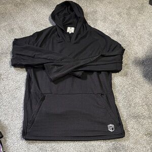 Grid Hoodie Pullover
